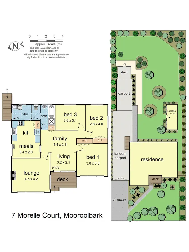 Floorplan of Homely house listing, 7 Morelle Court, Mooroolbark VIC 3138