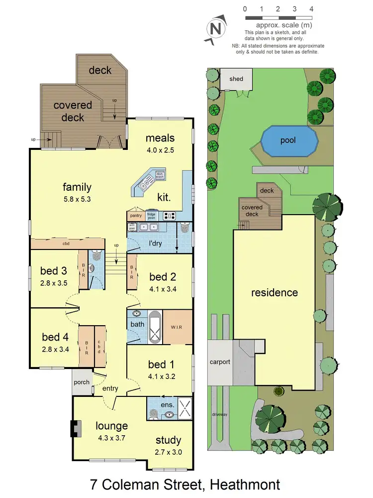 Floorplan of Homely house listing, 7 Coleman Street, Heathmont VIC 3135