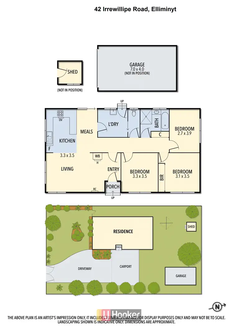 Floorplan of Homely house listing, 42 Irrewillipe Road, Elliminyt VIC 3250