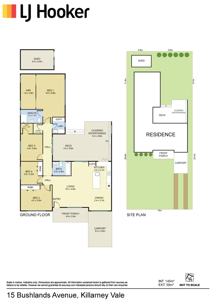 Floorplan of Homely house listing, 15 Bushlands Avenue, Killarney Vale NSW 2261