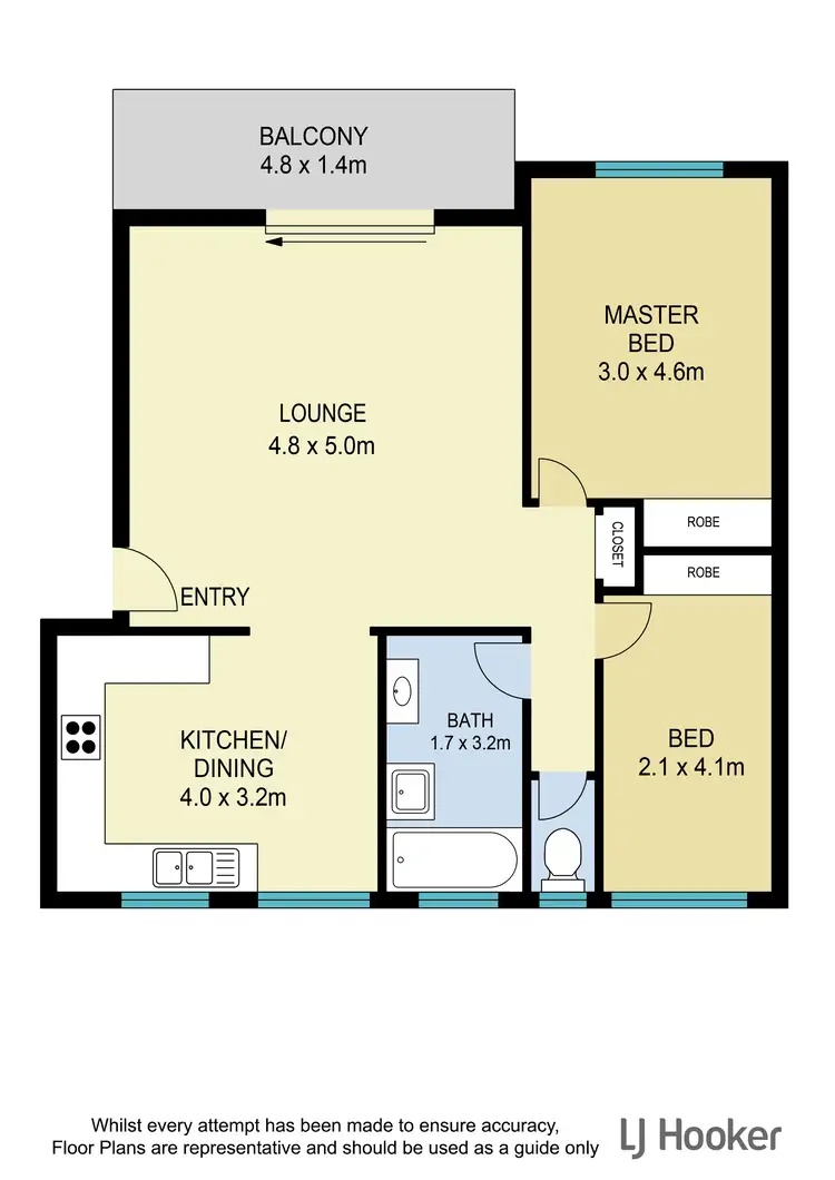 Floorplan of Homely unit listing, 2/40 Kingsmill Street, Chermside QLD 4032