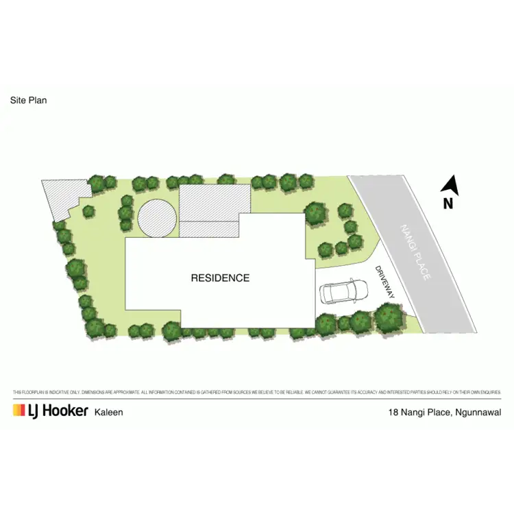 Floorplan of Homely house listing, 18 Nangi Place, Ngunnawal ACT 2913