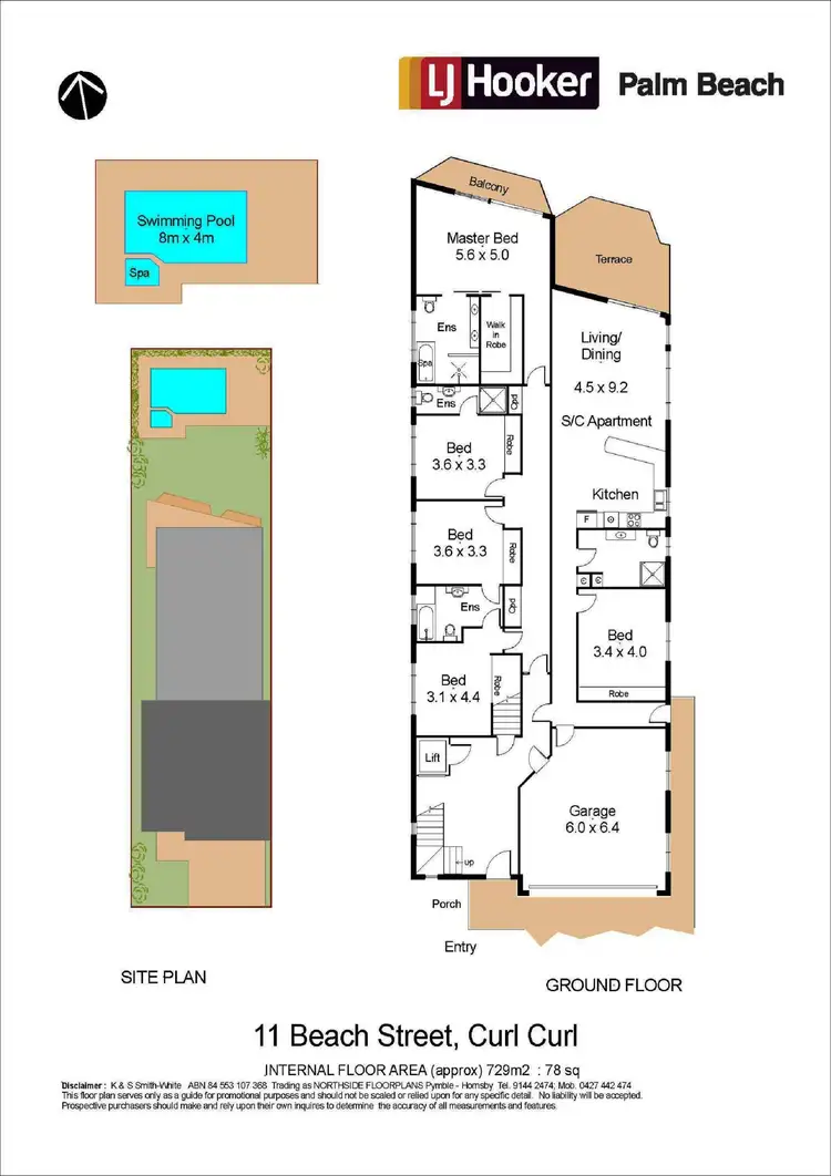 Floorplan of Homely house listing, 11 Beach Street, Curl Curl NSW 2096