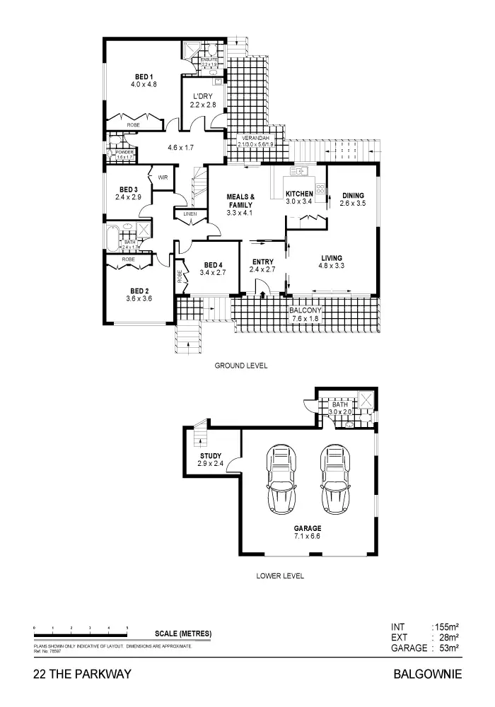 Floorplan of Homely house listing, 22 The Parkway, Balgownie NSW 2519
