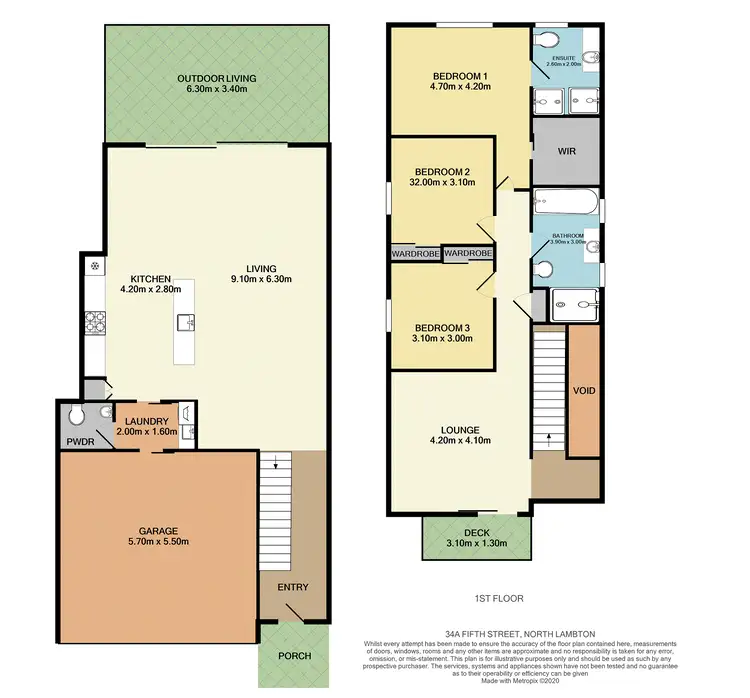Floorplan of Homely house listing, 34a Fifth Street, North Lambton NSW 2299