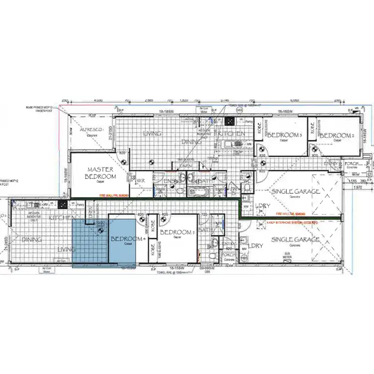 Floorplan of Homely semi-detached listing, 22 Jimmieson Avenue, Labrador QLD 4215