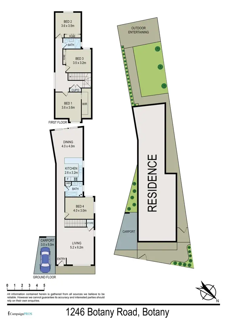 Floorplan of Homely house listing, 1246 Botany Road, Botany NSW 2019