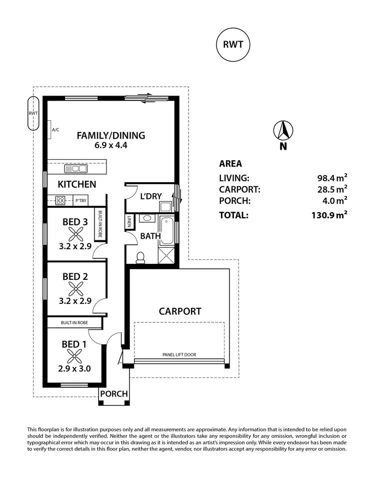 Floorplan of Homely house listing, 4 Barzona Street, Mount Barker SA 5251