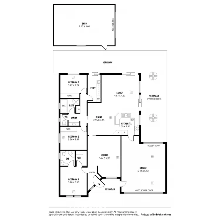 Floorplan of Homely house listing, 18 Angelo Street, Newton SA 5074