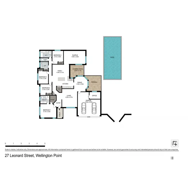 Floorplan of Homely house listing, 27 Leonard Street, Wellington Point QLD 4160