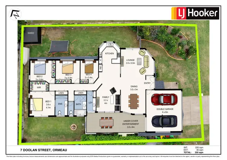 Floorplan of Homely house listing, 7 Doolan Street, Ormeau QLD 4208