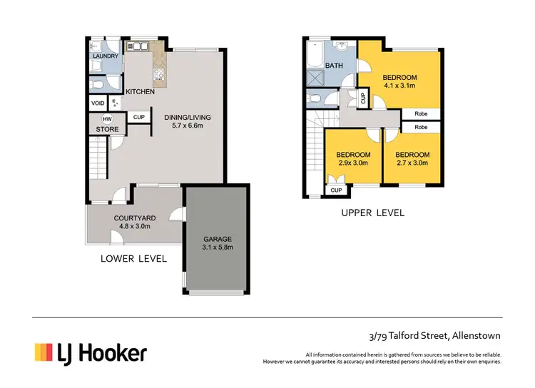 Floorplan of Homely unit listing, 3/79 Talford Street, Allenstown QLD 4700