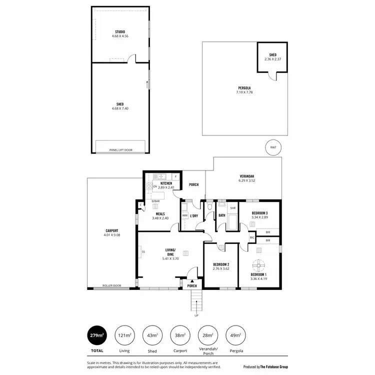 Floorplan of Homely house listing, 36 Dukas Drive, Ingle Farm SA 5098