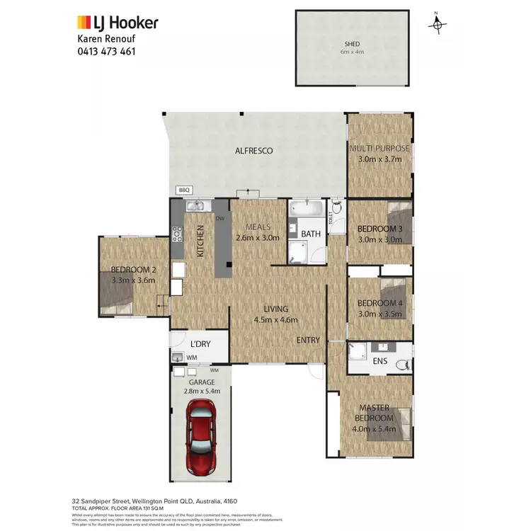 Floorplan of Homely house listing, 32 Sandpiper Street, Wellington Point QLD 4160