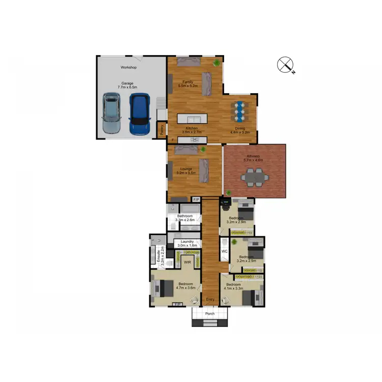 Floorplan of Homely house listing, 88 Stuart Street, Narrabundah ACT 2604