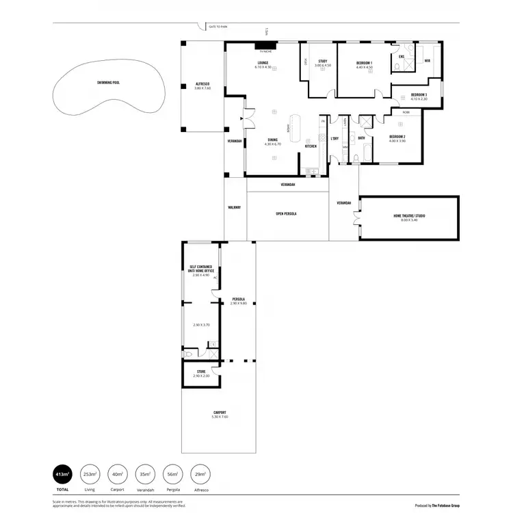 Floorplan of Homely house listing, 6a Hazelwood Avenue, Hazelwood Park SA 5066