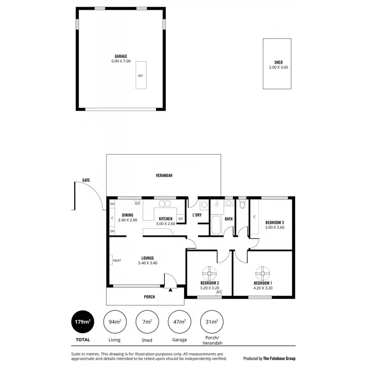 Floorplan of Homely house listing, 31 Warrigal Street, Para Hills SA 5096