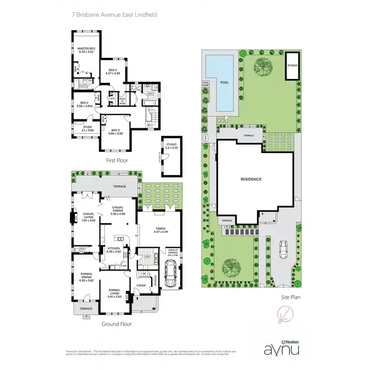 Floorplan of Homely house listing, 7 Brisbane Avenue, East Lindfield NSW 2070