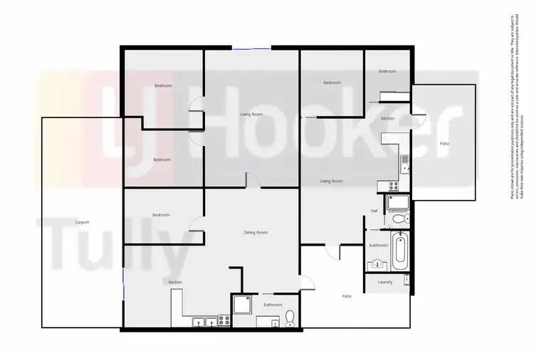 Floorplan of Homely house listing, 126 -128 Bryant Street, Tully QLD 4854
