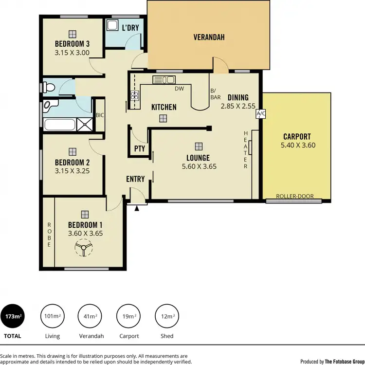 Floorplan of Homely house listing, 17 Wicklow Street, Salisbury Downs SA 5108