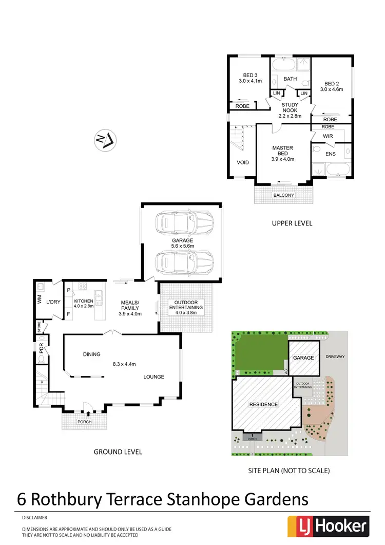 Floorplan of Homely house listing, 6 Rothbury Terrace, Stanhope Gardens NSW 2768