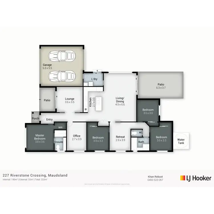 Floorplan of Homely house listing, 227 Riverstone Crossing, Maudsland QLD 4210