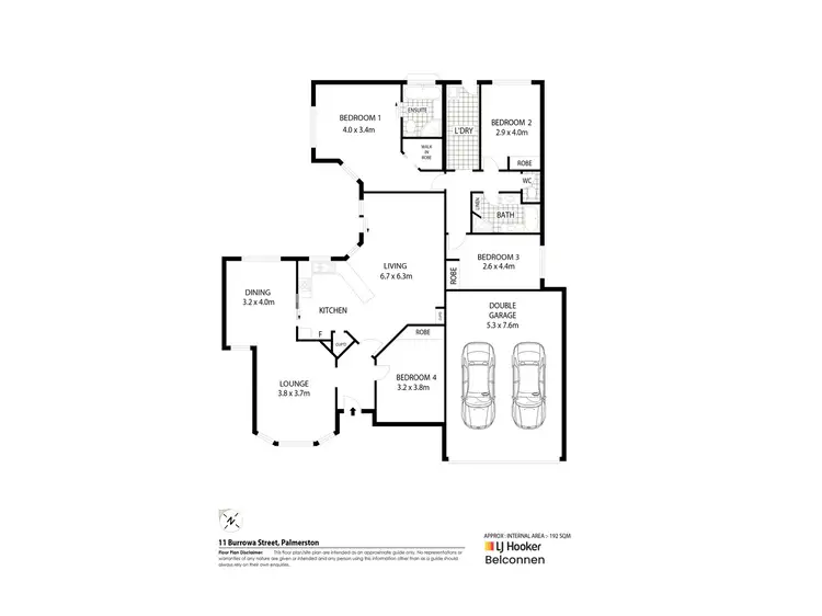 Floorplan of Homely house listing, 11 Burrowa Street, Palmerston ACT 2913