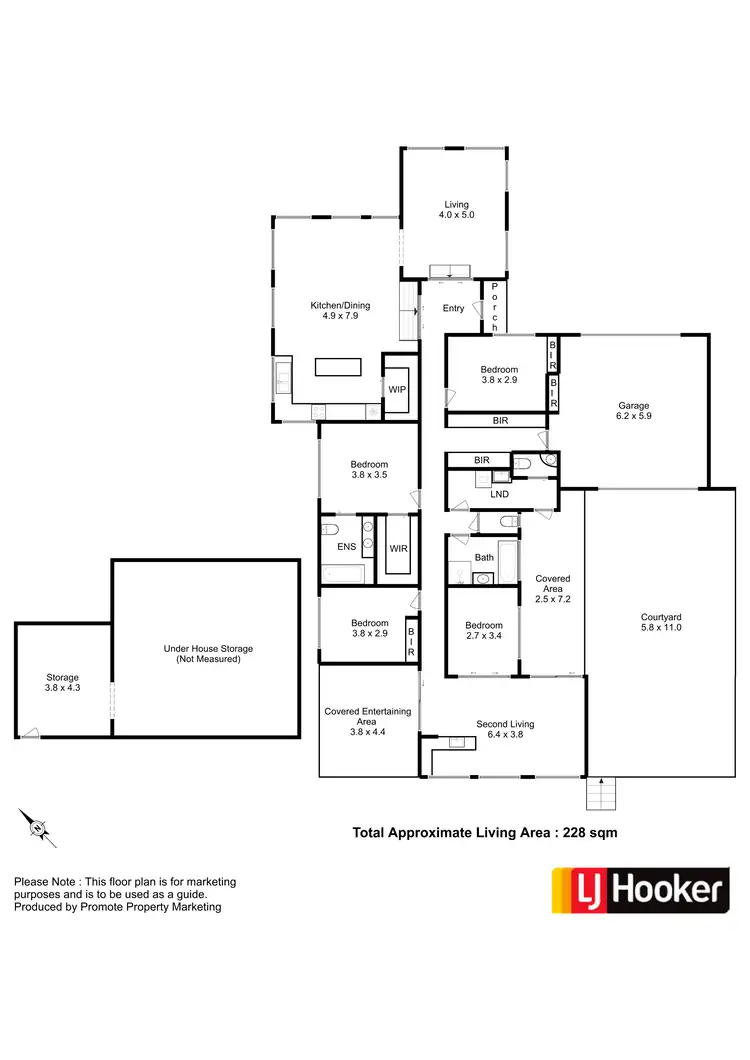 Floorplan of Homely house listing, 16 Travers Court, Claremont TAS 7011