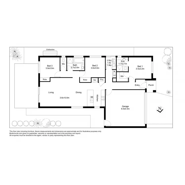 Floorplan of Homely house listing, 9 Walgett Street, Point Cook VIC 3030