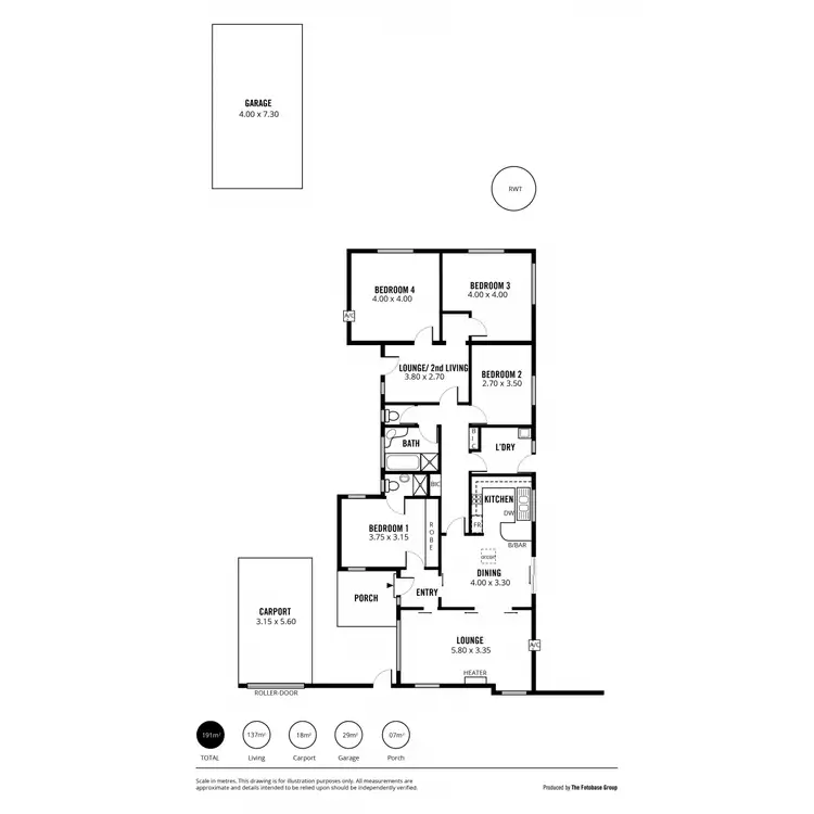 Floorplan of Homely house listing, 14 Yandra Street, Vale Park SA 5081