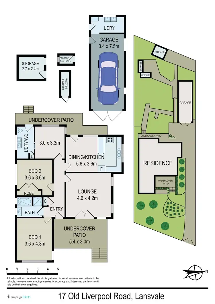 Floorplan of Homely house listing, 17 Old Liverpool Road, Lansvale NSW 2166