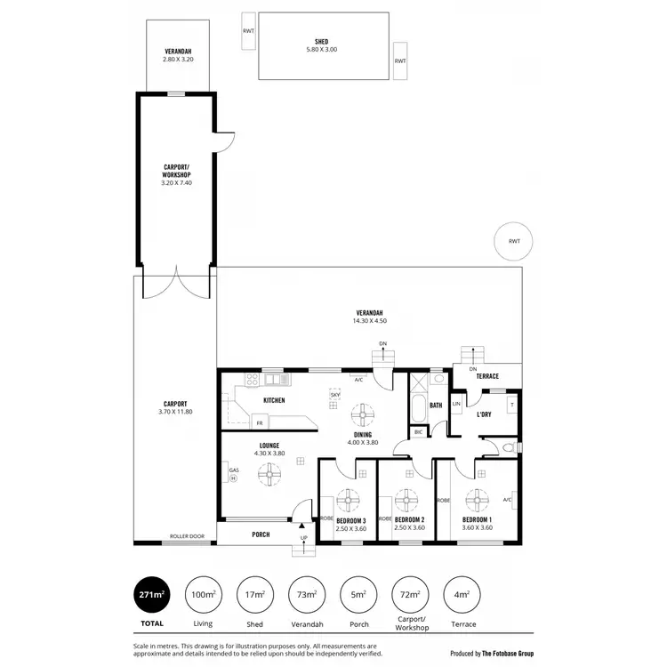 Floorplan of Homely house listing, 87 Maxwell Road, Ingle Farm SA 5098