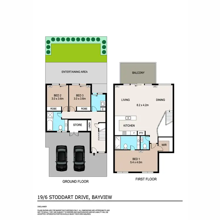 Floorplan of Homely unit listing, 19/6 Stoddart Drive, Bayview NT 820