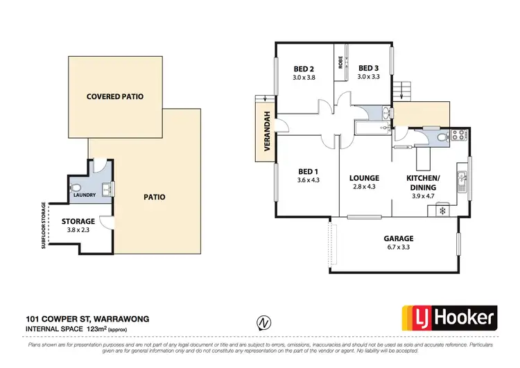 Floorplan of Homely house listing, 101 Cowper Street, Warrawong NSW 2502
