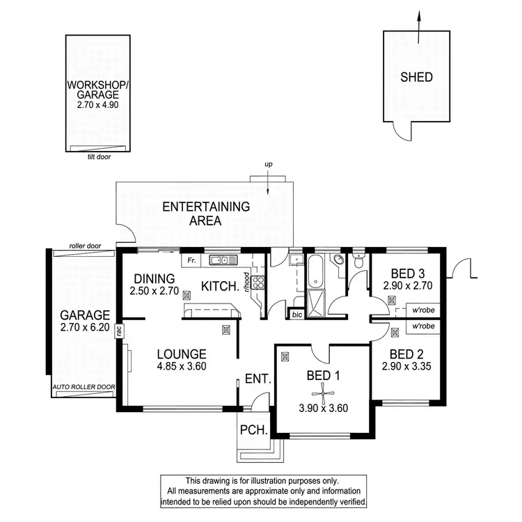 Floorplan of Homely house listing, 2 Somers Court, North Brighton SA 5048