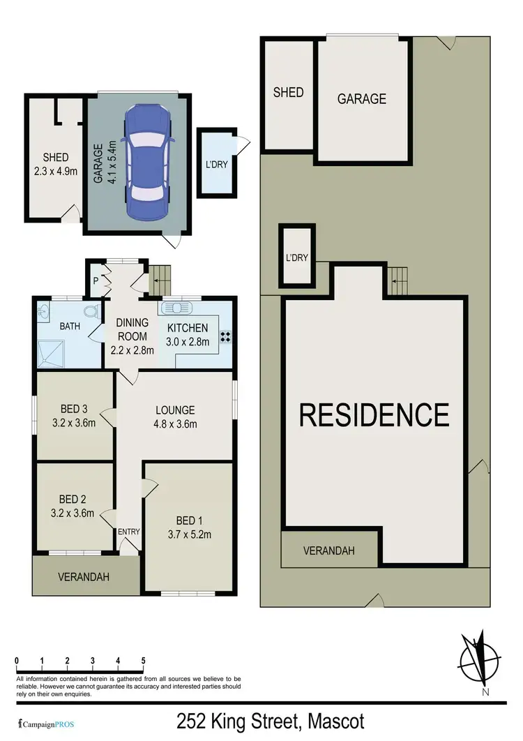 Floorplan of Homely house listing, 252 King Street, Mascot NSW 2020