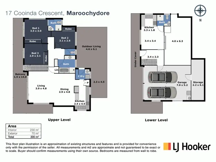 Floorplan of Homely house listing, 17 Cooinda Crescent, Maroochydore QLD 4558