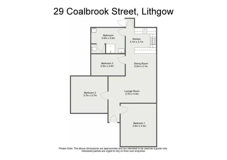 Floorplan of Homely house listing, 29 Coalbrook Street, Lithgow NSW 2790