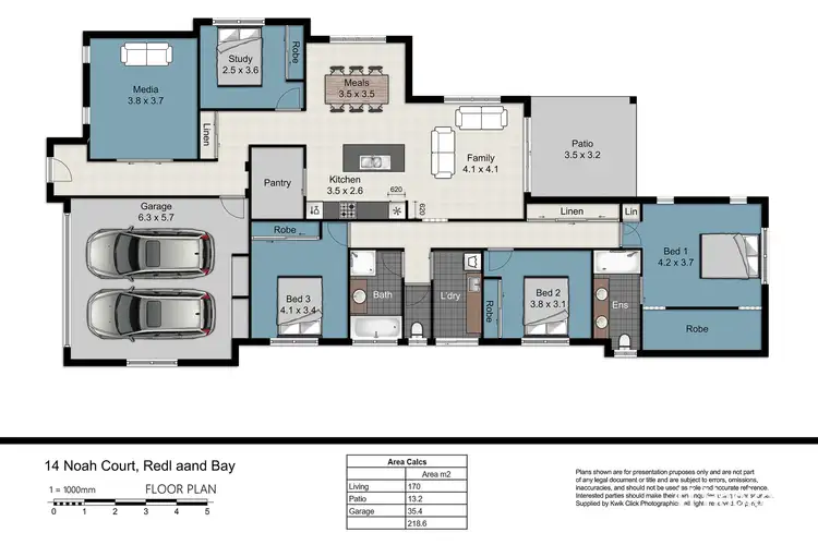 Floorplan of Homely house listing, 14 Noah Court, Redland Bay QLD 4165