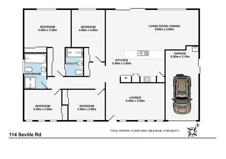 Floorplan of Homely house listing, 114 Seville Road, Holland Park QLD 4121