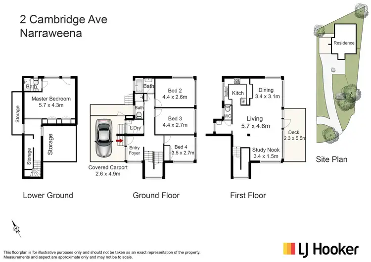 Floorplan of Homely house listing, 2 Cambridge Avenue, Narraweena NSW 2099