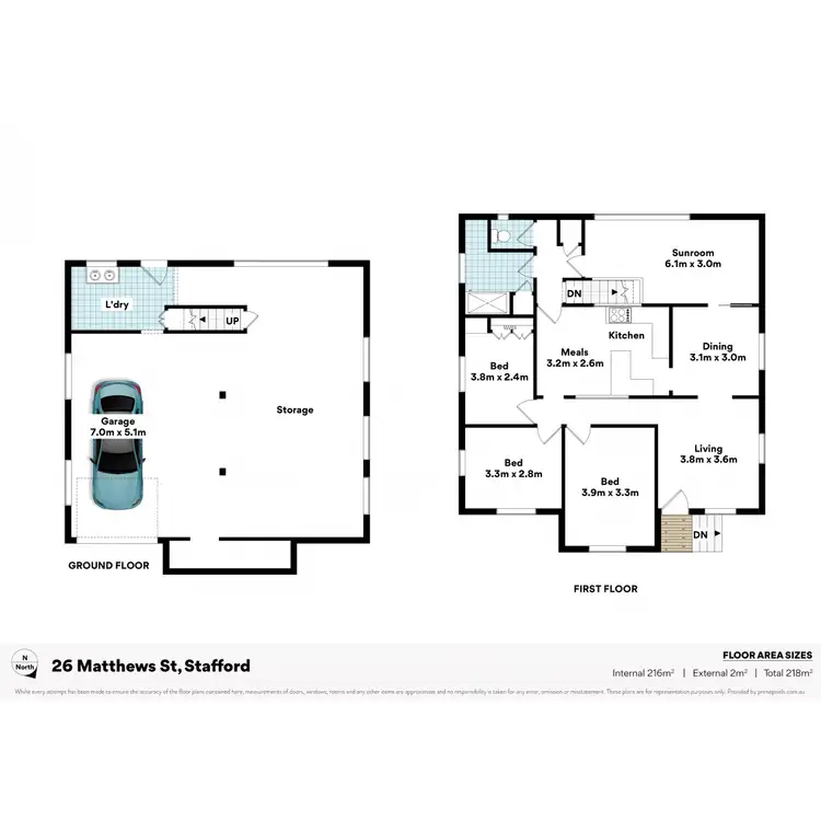 Floorplan of Homely house listing, 26 Matthews Street, Stafford QLD 4053