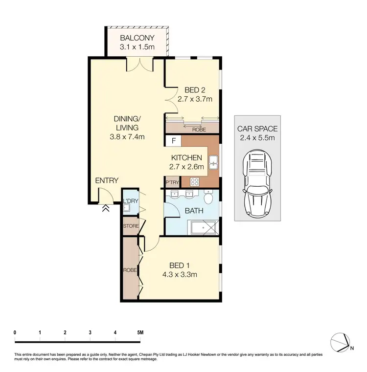 Floorplan of Homely apartment listing, 10/12 Brown Street, Newtown NSW 2042