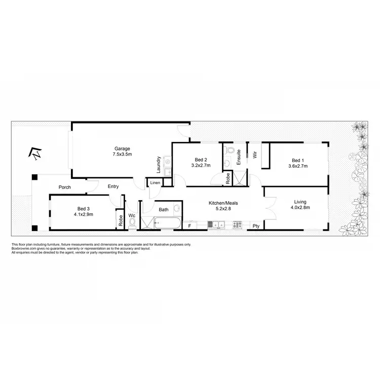 Floorplan of Homely house listing, 26 Taworri Crescent, Werribee VIC 3030