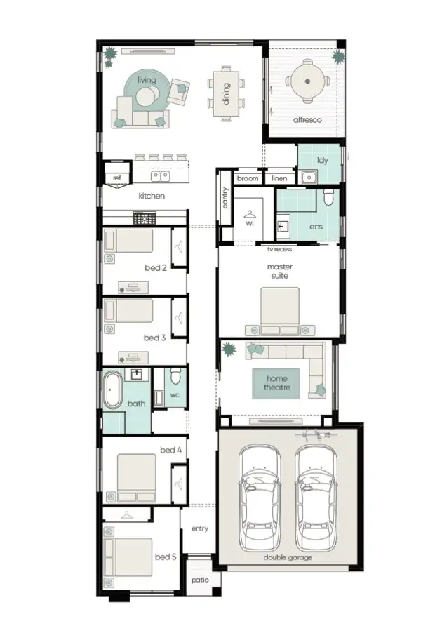 Floorplan of Homely house listing, 17 Oak Flat Rd, Cobbitty NSW 2570