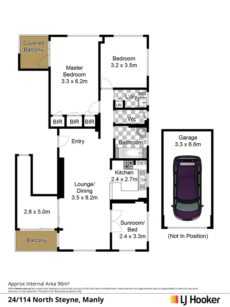 Floorplan of Homely apartment listing, 24/114 North Steyne, Manly NSW 2095