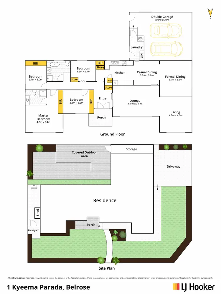 Floorplan of Homely house listing, 1 Kyeema Parade, Belrose NSW 2085