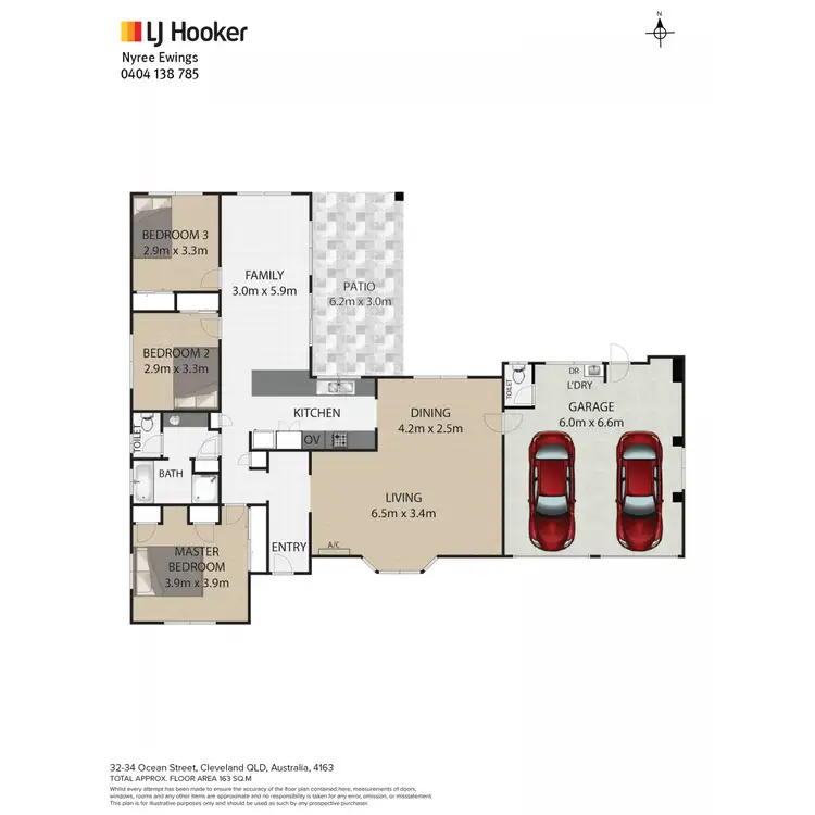 Floorplan of Homely house listing, 32-34 Ocean Street, Cleveland QLD 4163