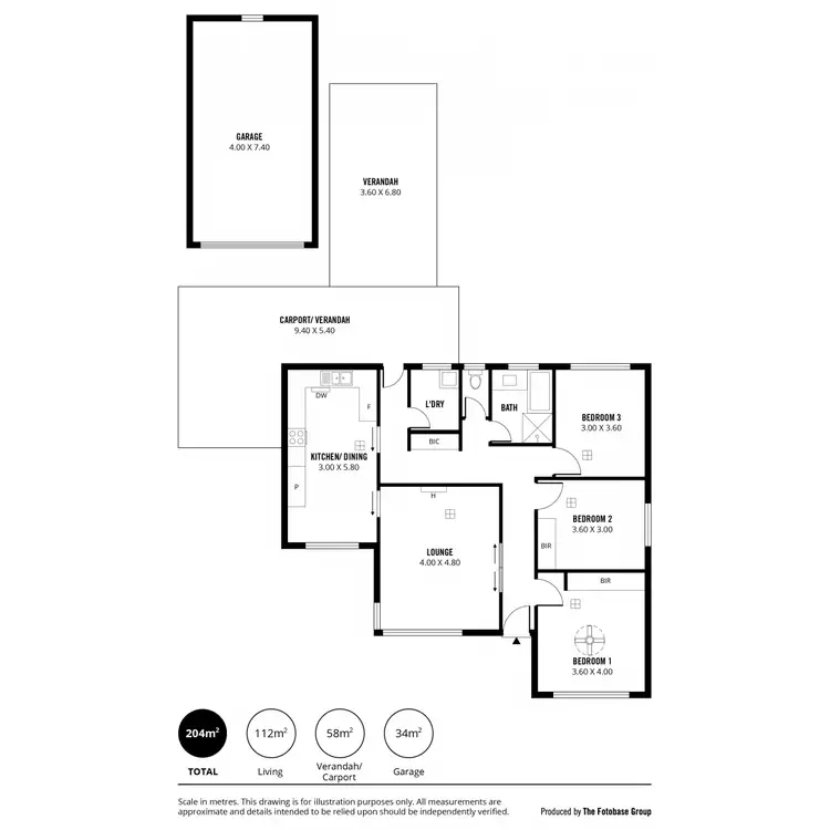 Floorplan of Homely house listing, 7 Ascham Road, Hope Valley SA 5090