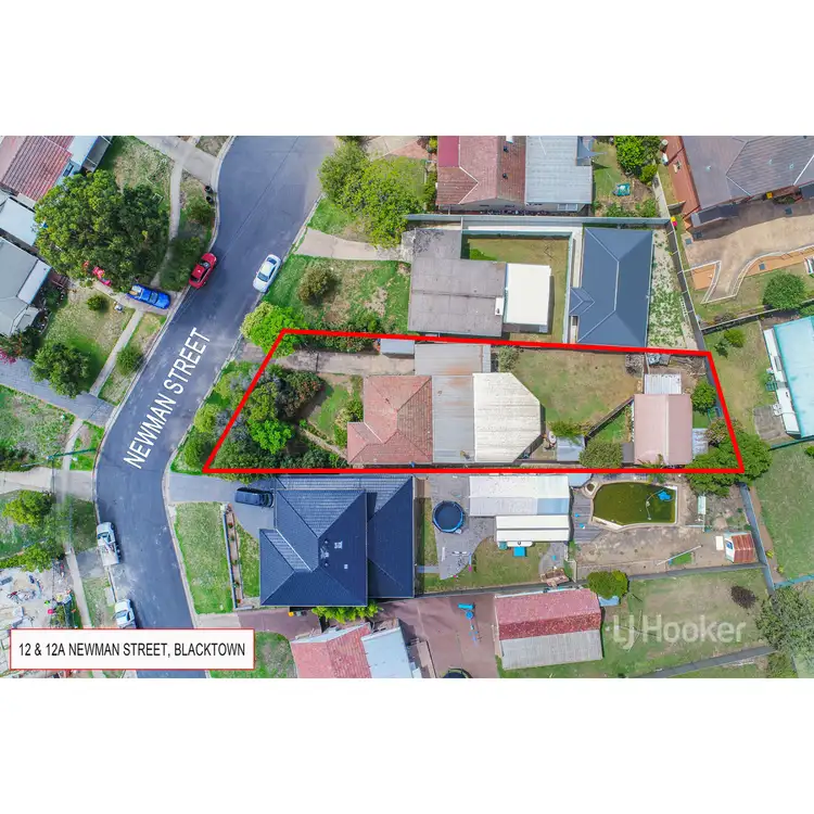 Floorplan of Homely house listing, 12 & 12A Newman Street, Blacktown NSW 2148